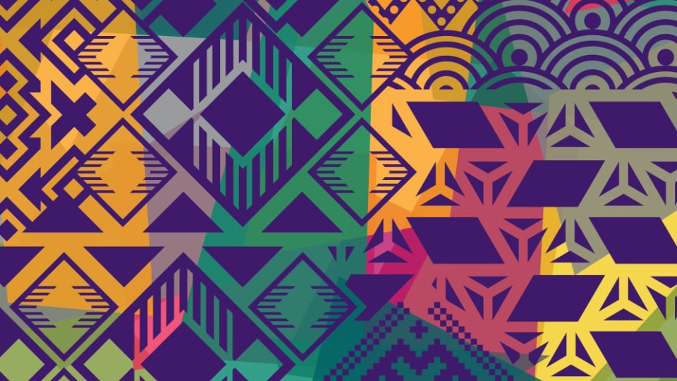 colourful textured graphic