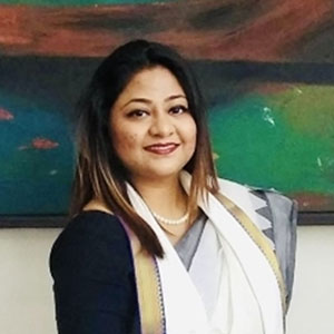 Headshot of IAS Visiting Fellow Dr Amrita Jash