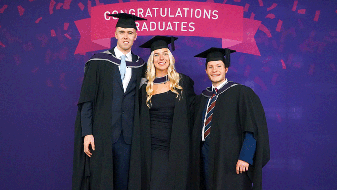 Alex Johnson, Molly Barrioses and Thomas Gille Collier