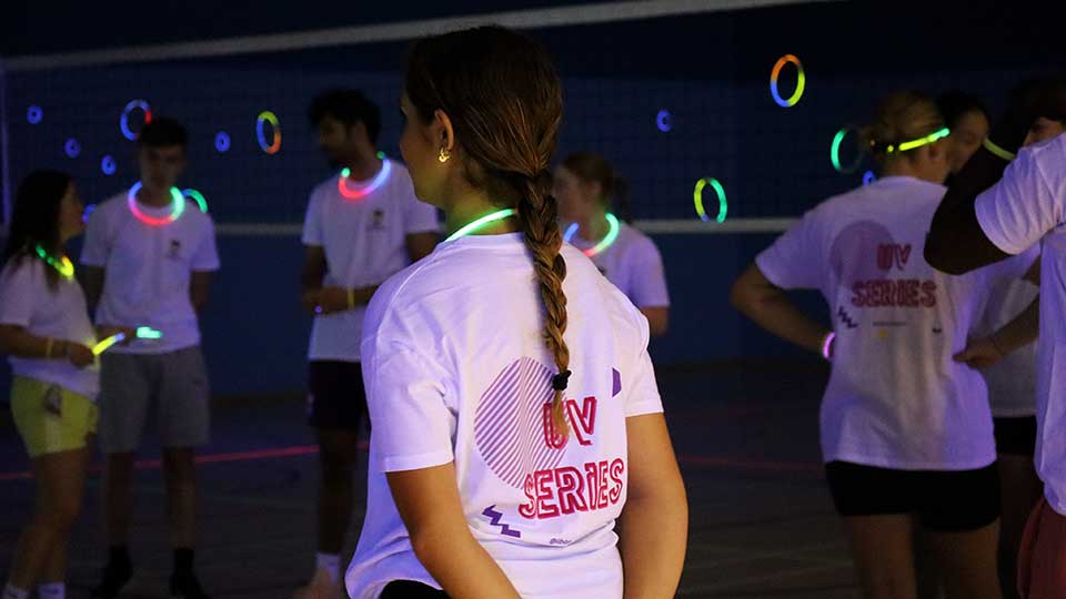 Student at a UV event